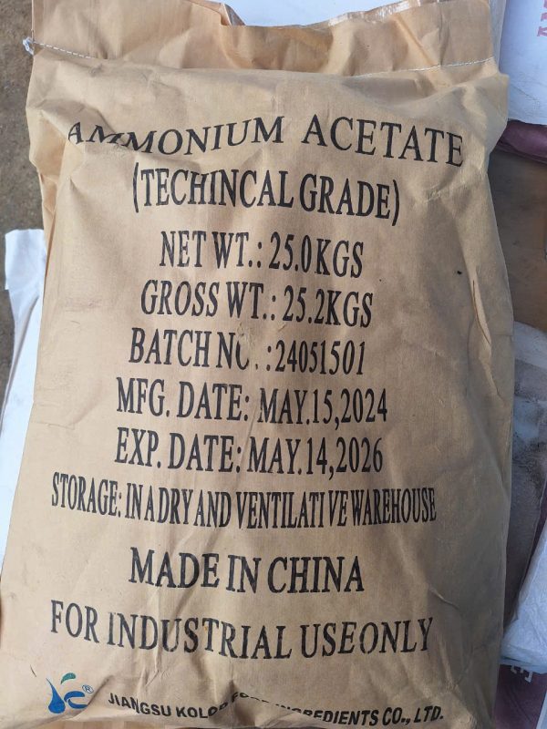 Sản phẩm Ammonium Acetate của chúng tôi