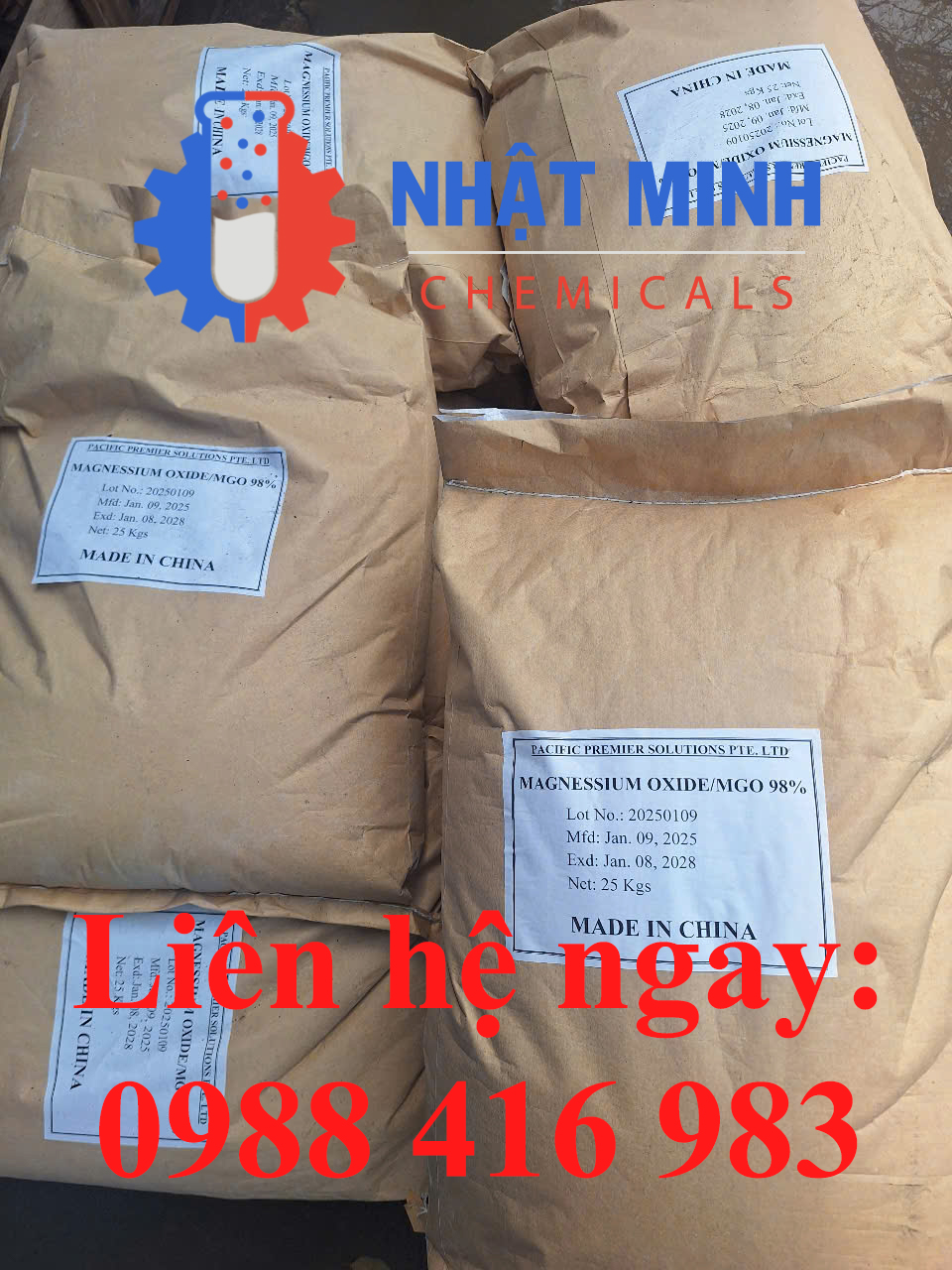 Tính chất và ưu điểm nổi bật của Magnesium Oxide (MgO) 98%-1