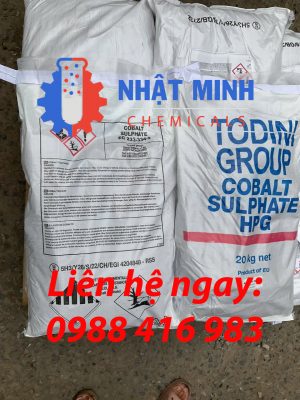 Cobalt Sulphate (Cobalt Sulfate) HPG — Todini Group (20 kg net) là một hợp chất cobalt được dùng rộng rãi trong nhiều ngành công nghiệp. Sản phẩm có dạng bột/tinh thể, cung cấp ion cobalt cho các quy trình kỹ thuật. Bài viết này tập trung vào ứng dụng, an toàn và chính sách sử dụng.