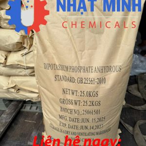 Bao 25kg Dipotassium Phosphate Anhydrous (Tiêu chuẩn GB 25561-2010), Batch 25061501, NSX 15/06/2025, HSD 14/06/2027 — Jiangsu Kolod (Made in China)