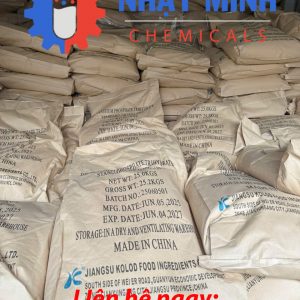 Bao bì Ferrous Sulfate Heptahydrate (FeSO₄·7H₂O) chuẩn GB29211-2012, túi 25.0 kg (Gross 25.2 kg), sản xuất 27/05/2025 (MFG), hết hạn 26/05/2027 (EXP), Made in China