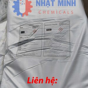Ảnh bao bì Ammonium Fluoride (Ammonium fluoride) với nhãn cảnh báo 